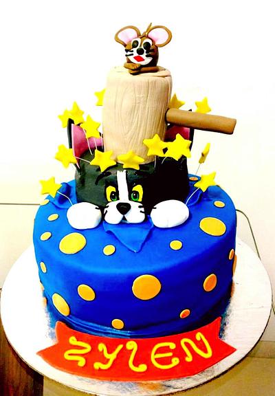 Tom and jerry! - Cake by Virgil Fernandes. 