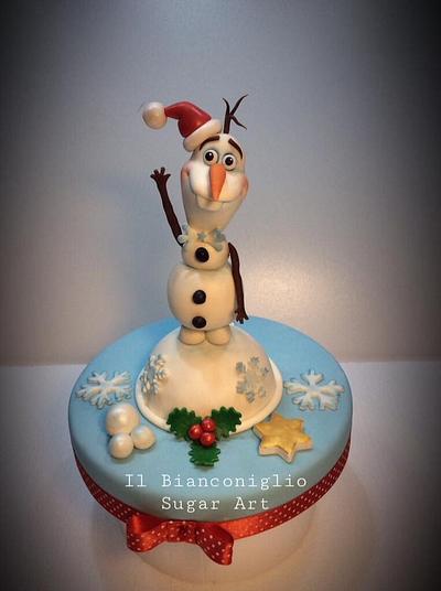 Olaf the Snowman - Cake by Carla Poggianti Il Bianconiglio