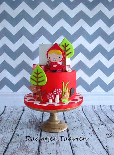 Little red ridinghood - Cake by Daantje