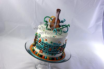 Music Themed Cake - Cake by Meredyth Hite