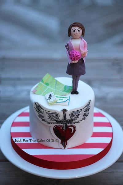 Preppy Bon Jovi Cake - Cake by Nicole - Just For The Cake Of It