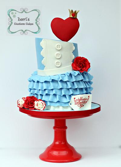 A very merry Unbirthday  - Cake by Lori Mahoney (Lori's Custom Cakes) 