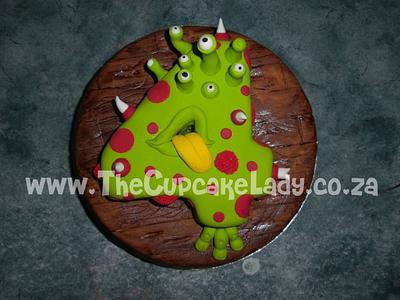 A Monster Birthday Cake! - Cake by Angel, The Cupcake Lady