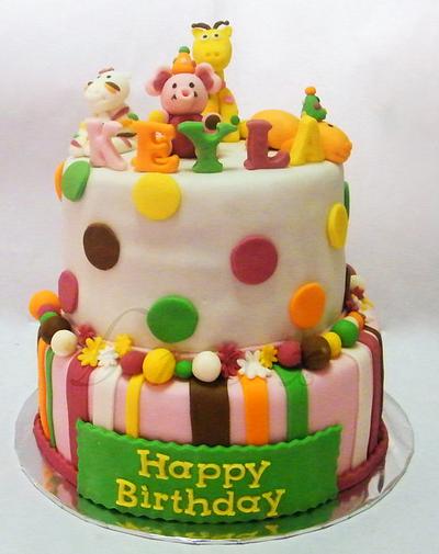 Zoo Party - Cake by Julie Manundo 