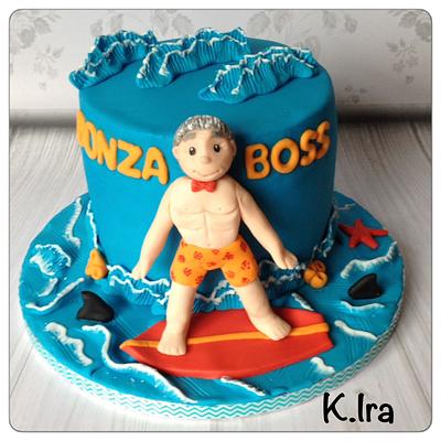 Surfer  - Cake by KIra