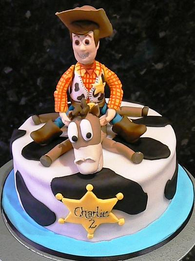 Woody & Bullseye cake - Cake by vanillasugar