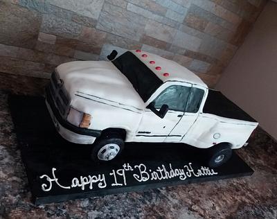 3D Dodge Ram cake - Cake by Tareli