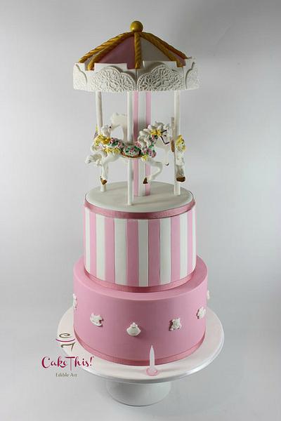 Carousel Birthday Cake - Cake by Cake This
