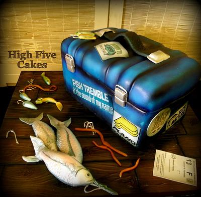 Gone Fishing - Cake by Sarah Myers