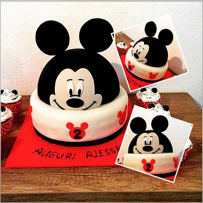 Mickey cake - Cake by Dolce Follia-cake design (Suzy)