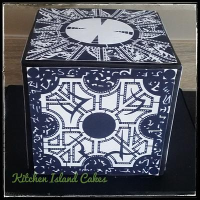 Hellraiser Cube - Cake by Kitchen Island Cakes