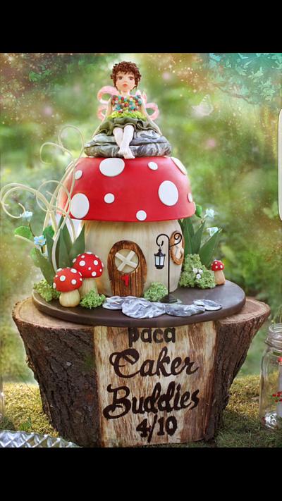 PDCA Caker Buddies Dessert Table Collaboration - Woodland Magic - Cake by vanillabakery