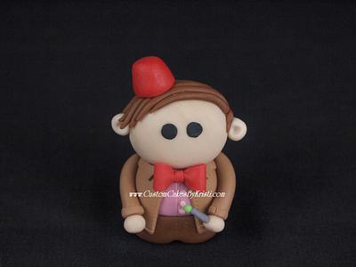 The Doctor Fondant Figurine - Cake by Cakes By Kristi