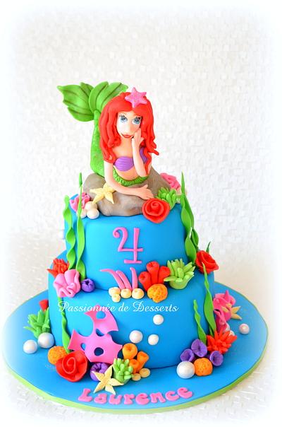 Little Mermaid - Cake by Passionnée de Desserts
