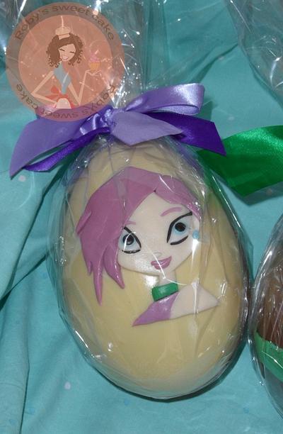 Tecna Winx Easter Egg - Cake by Roby's Sweet Cakes