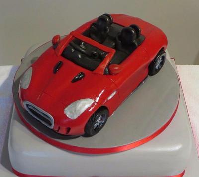Sport car - Cake by Ele Lancaster