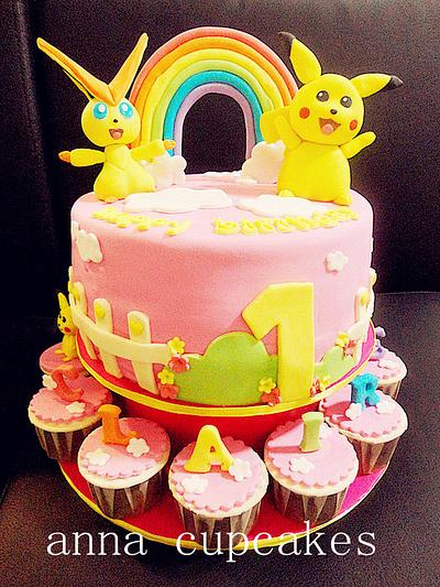 pokemon - Cake by annacupcakes
