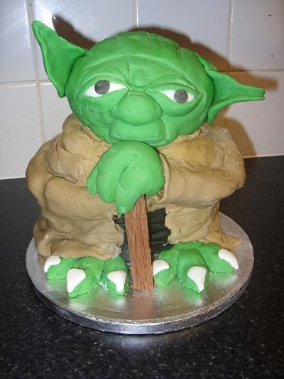 Yoda - Cake by Gingerbread Lane