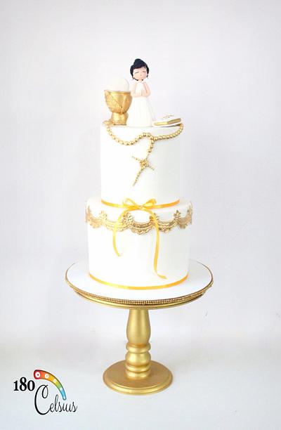 Christening Cake  - Cake by Joonie Tan