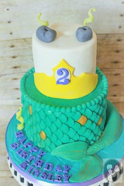 Mermaid Princess Cake - Cake by Not Your Ordinary Cakes