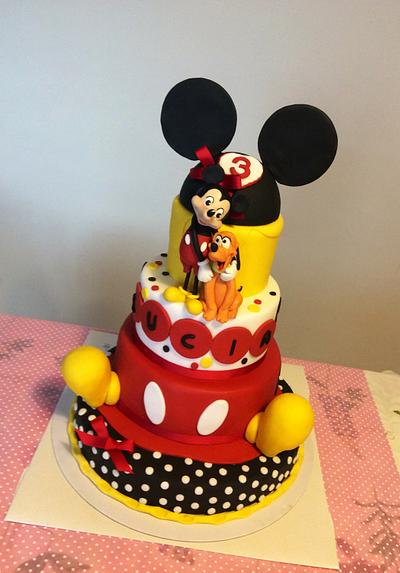 Mickey mouse cake - Cake by donatellacakes72