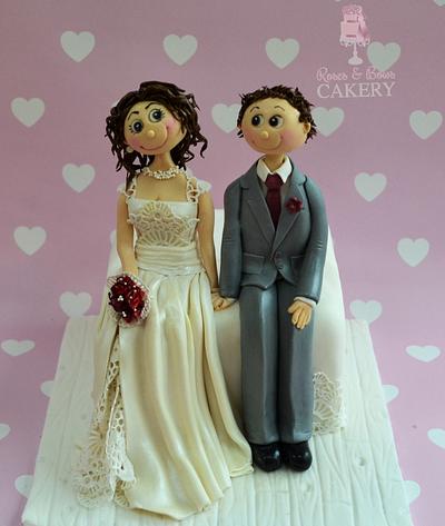 Newlyweds!  - Cake by Karen Keaney