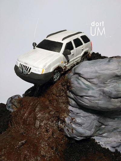 Trial Jeep car - Cake by dortUM