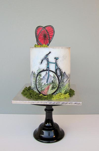 Bicycle cake - Cake by daruj tortu
