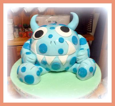 My little monster's birthday cake  - Cake by Jennifer Woracker