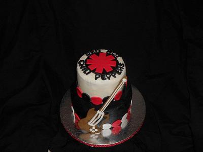 Red Hot Chili Peppers - Cake by Cakes by Kate