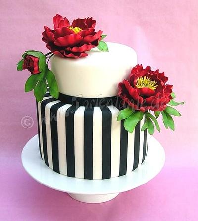 Stripes - Cake by Monika