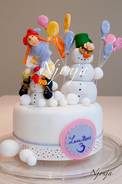 Pippi  Longstocking cake - Cake by Njonja