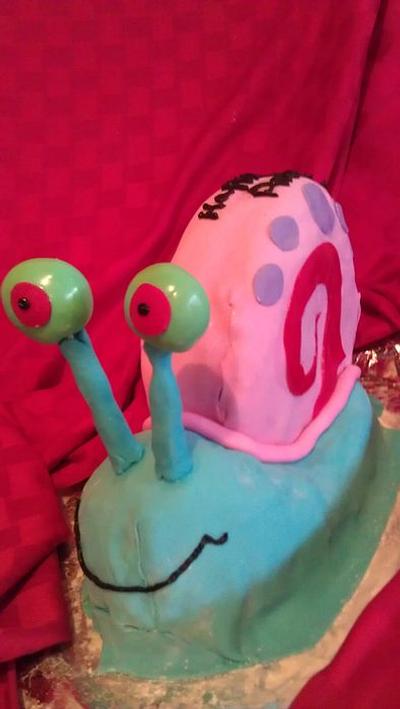 gary the snail - Cake by Julia Dixon