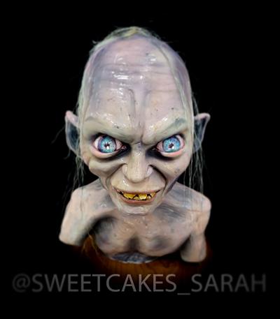 Smeagol bust cake - Cake by Sweetcakes