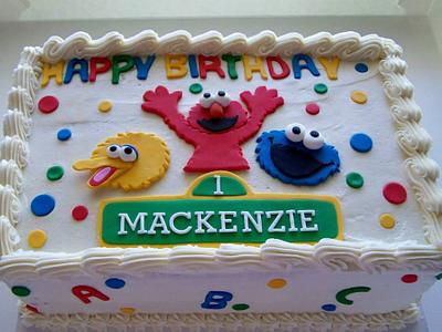 Sesame Street  - Cake by Cakes and Cupcakes by Anita