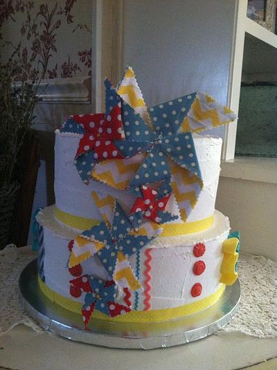 Circus Theme Wedding Cake - Cake by Libby Ryan 