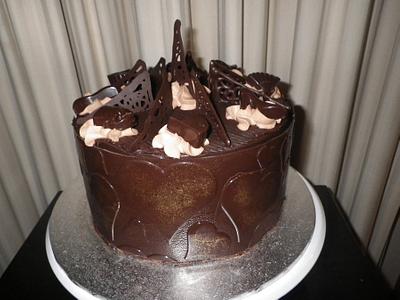 Chocolate Overload Collar Cake - Cake by Sarah