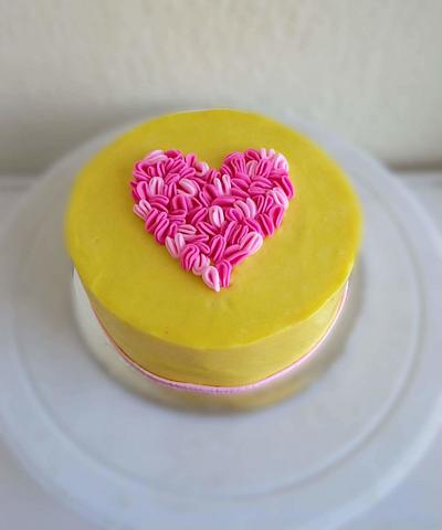 Simple yet elegant - Cake by Minna Abraham