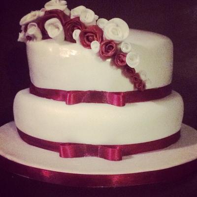 Wedding cake  - Cake by Delight bites