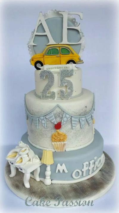 Anniversary Cake - Cake by CakePassion