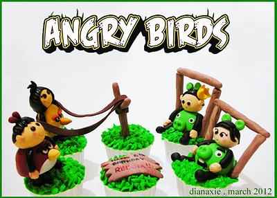 Angry Birds - Cake by Diana