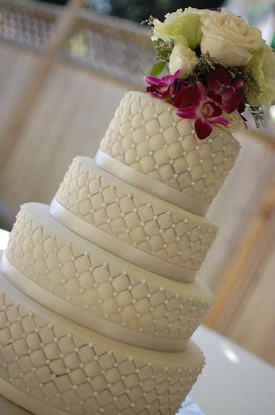 Wedding cake - Cake by TheSweetFlour