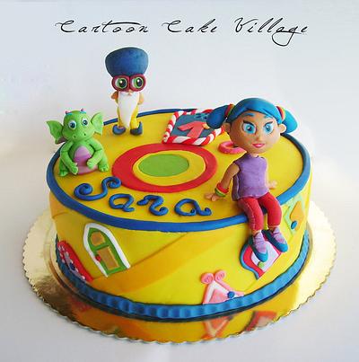 Bo on the Go - Cake by Eliana Cardone - Cartoon Cake Village