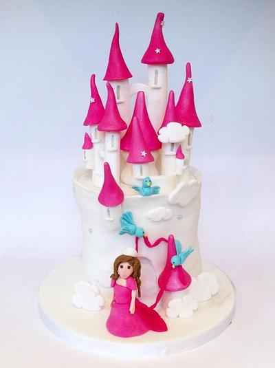 Princess Castle Cake - Cake by Claire Lawrence