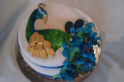 Peacock cake - Cake by Cakemummy