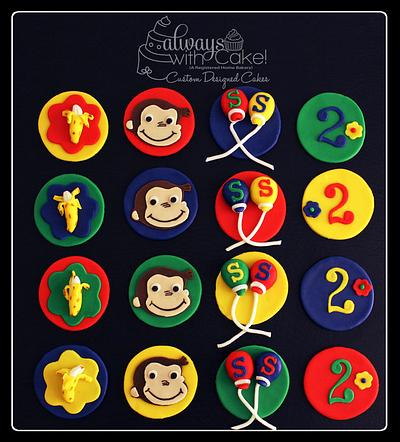 Curious George Toppers - Cake by AlwaysWithCake