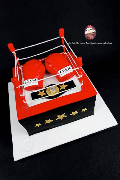 Boxing Ring Cake - Cake by Maria's