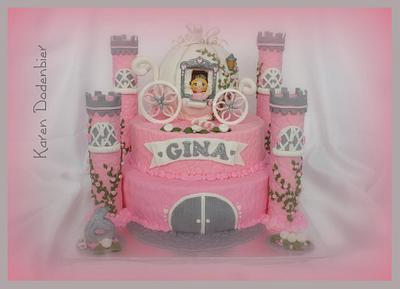Princess birthday cake! - Cake by Karen Dodenbier