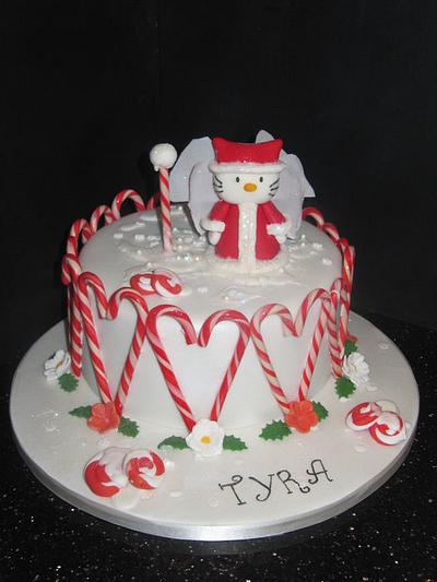 brief, has to inc candy cakes/ hello kitty/fairy/christmas !!! - Cake by d and k creative cakes