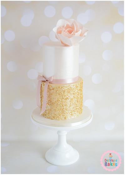 Lustered Lux - Cake by Dollybird Bakes